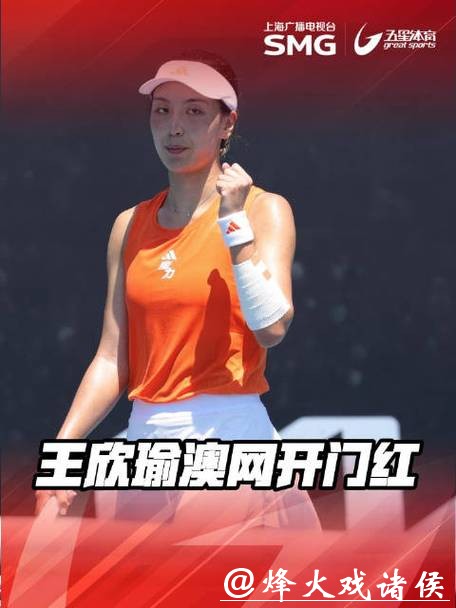 王欣瑜两个6-3轻取卡利尼娜 成功晋级澳网女单第二轮