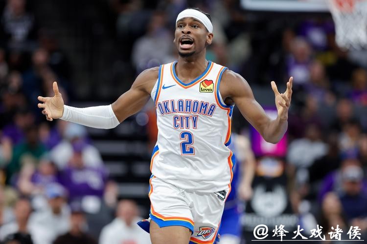 亚历山大36分詹姆斯仅12分 雷霆力克湖人4连胜